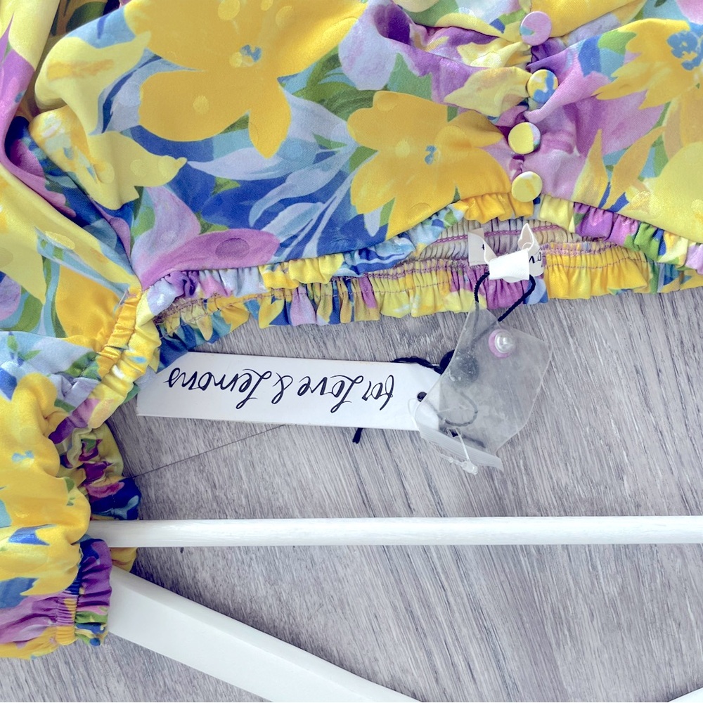 Love & Lemons Floral Top